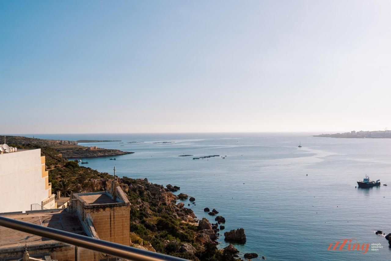Insta Worthy Gorgeous Seaview Penthouse Apartment St. Paul's Bay Bagian luar foto