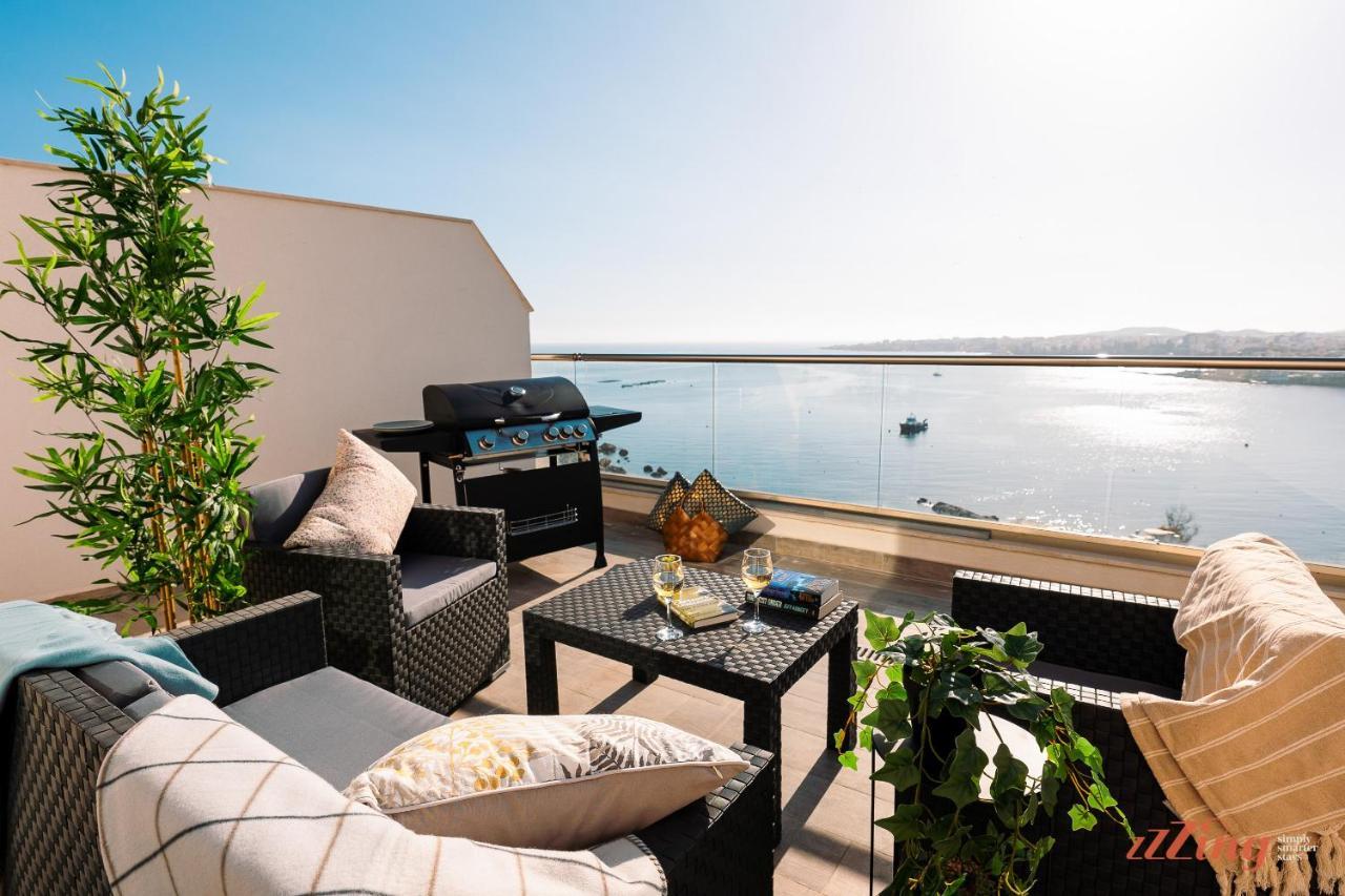 Insta Worthy Gorgeous Seaview Penthouse Apartment St. Paul's Bay Bagian luar foto